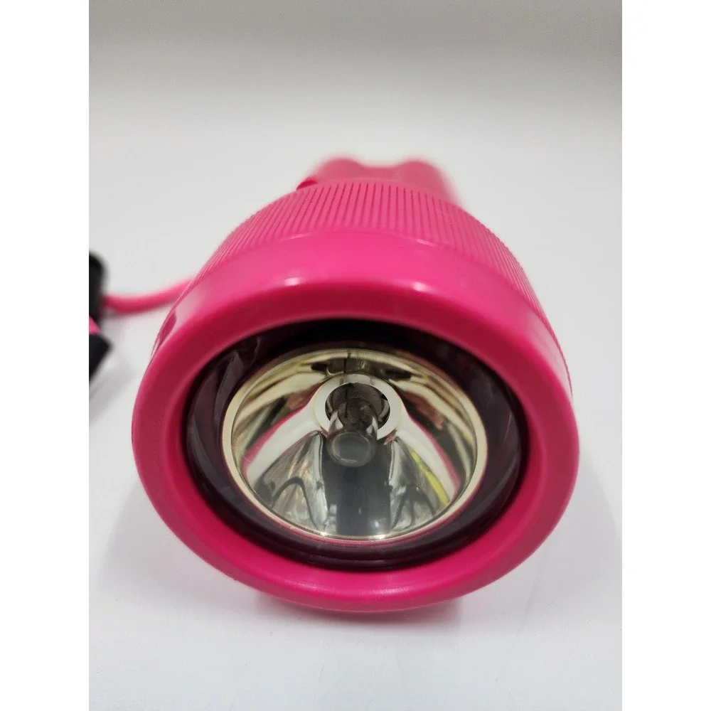 Ikelite Mini C Lite Vintage Scuba Diving Flashlight Hot Pink Made in USA Works